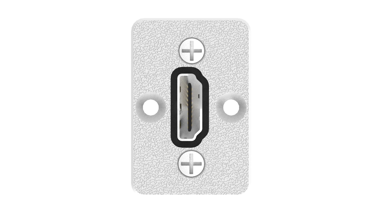 Módulo Flex HDMI iC-MF-100.1, cor branco