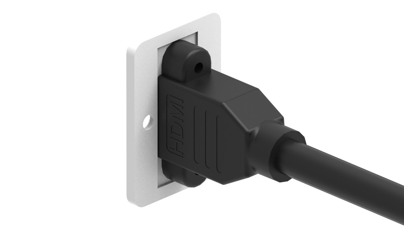 Módulo Flex HDMI iC-MF-100.1, cor branco — imagem 4