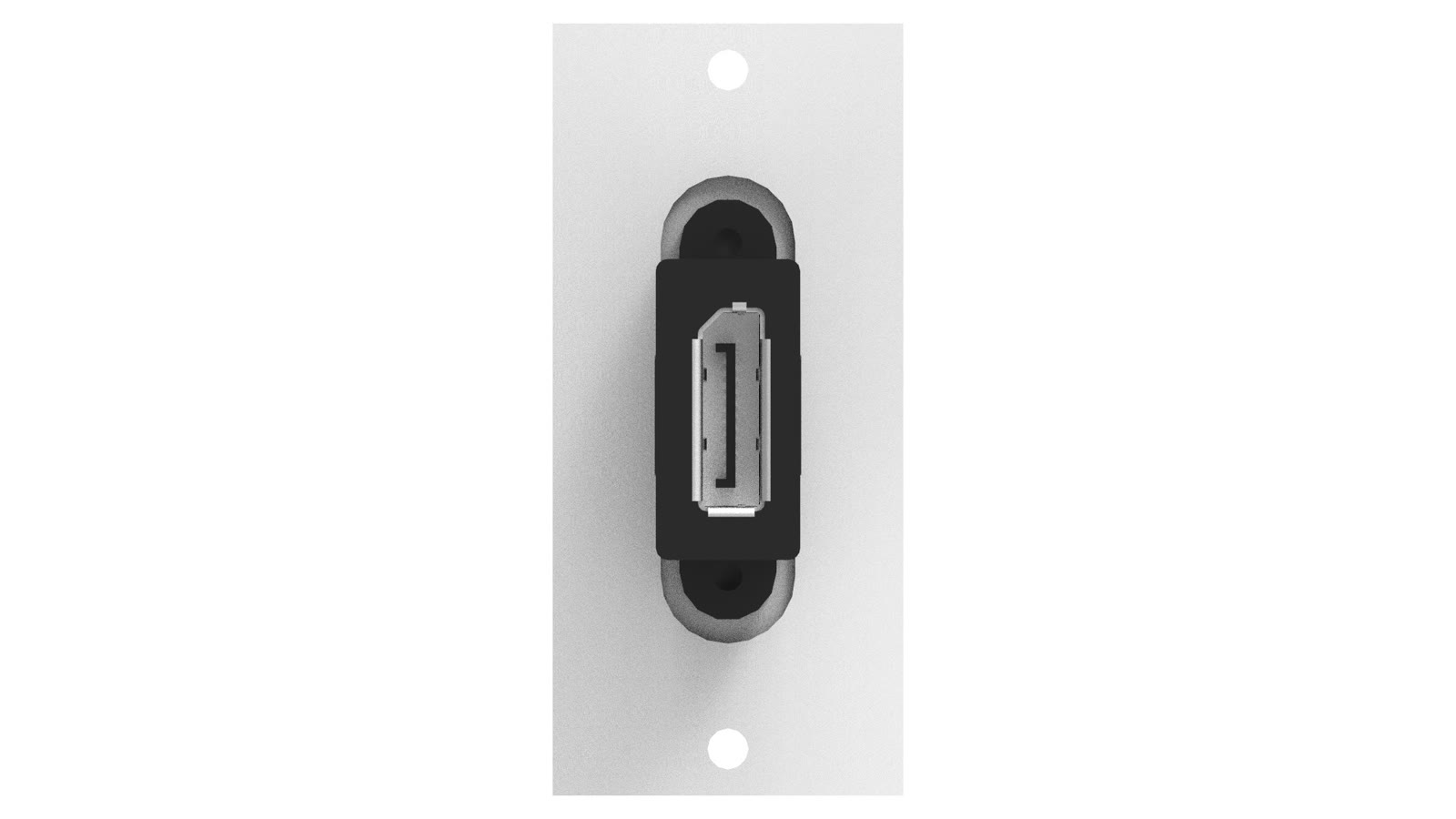 Módulo Flex Display Port iC-MF-101, cor branco — imagem 3