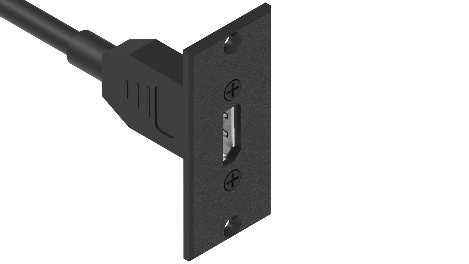Módulo Flex Display Port iC-MF-101, cor preto — imagem 2
