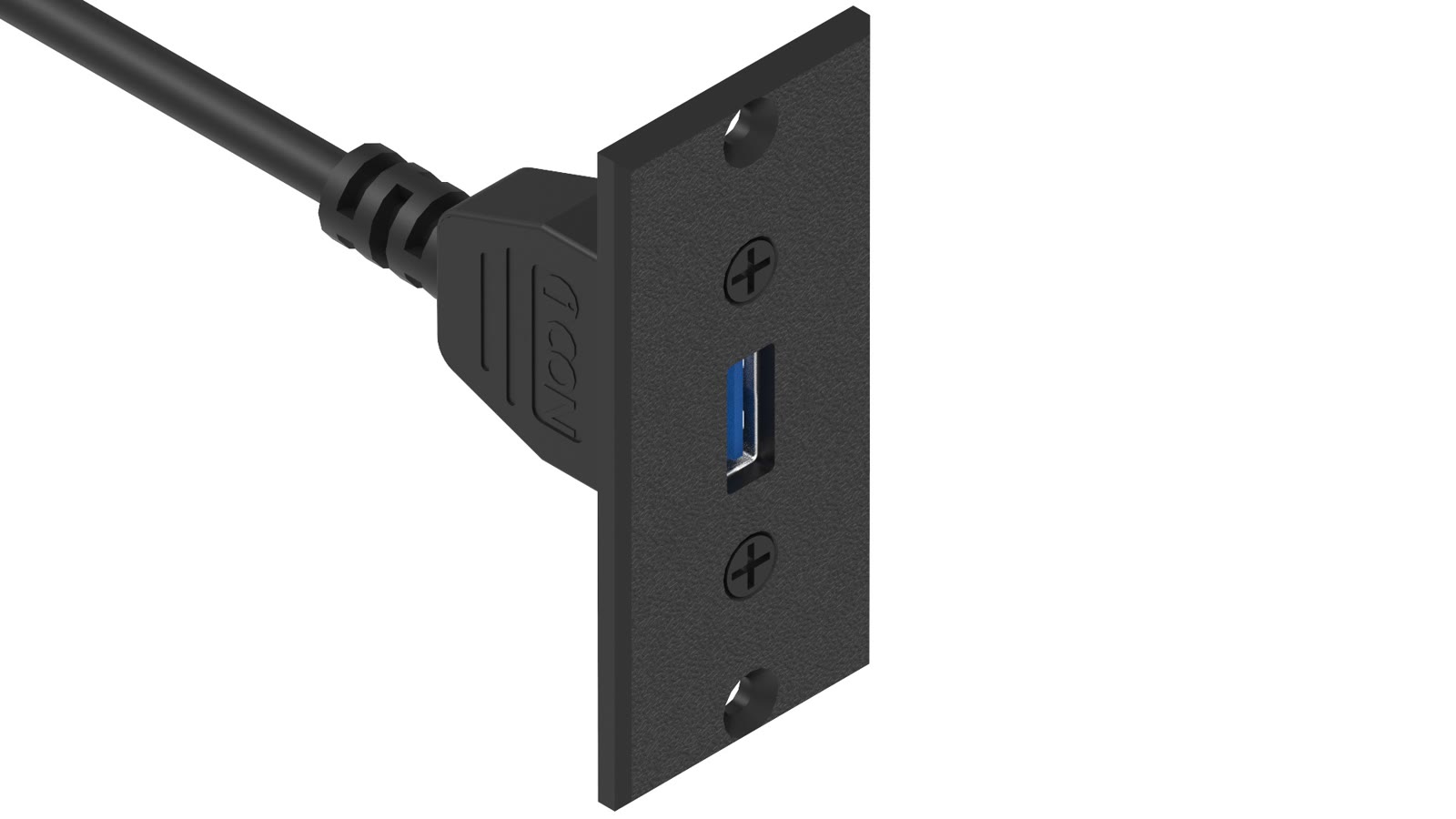 Módulo Flex USB 3.0 iC-MF-102, cor preto — imagem 2