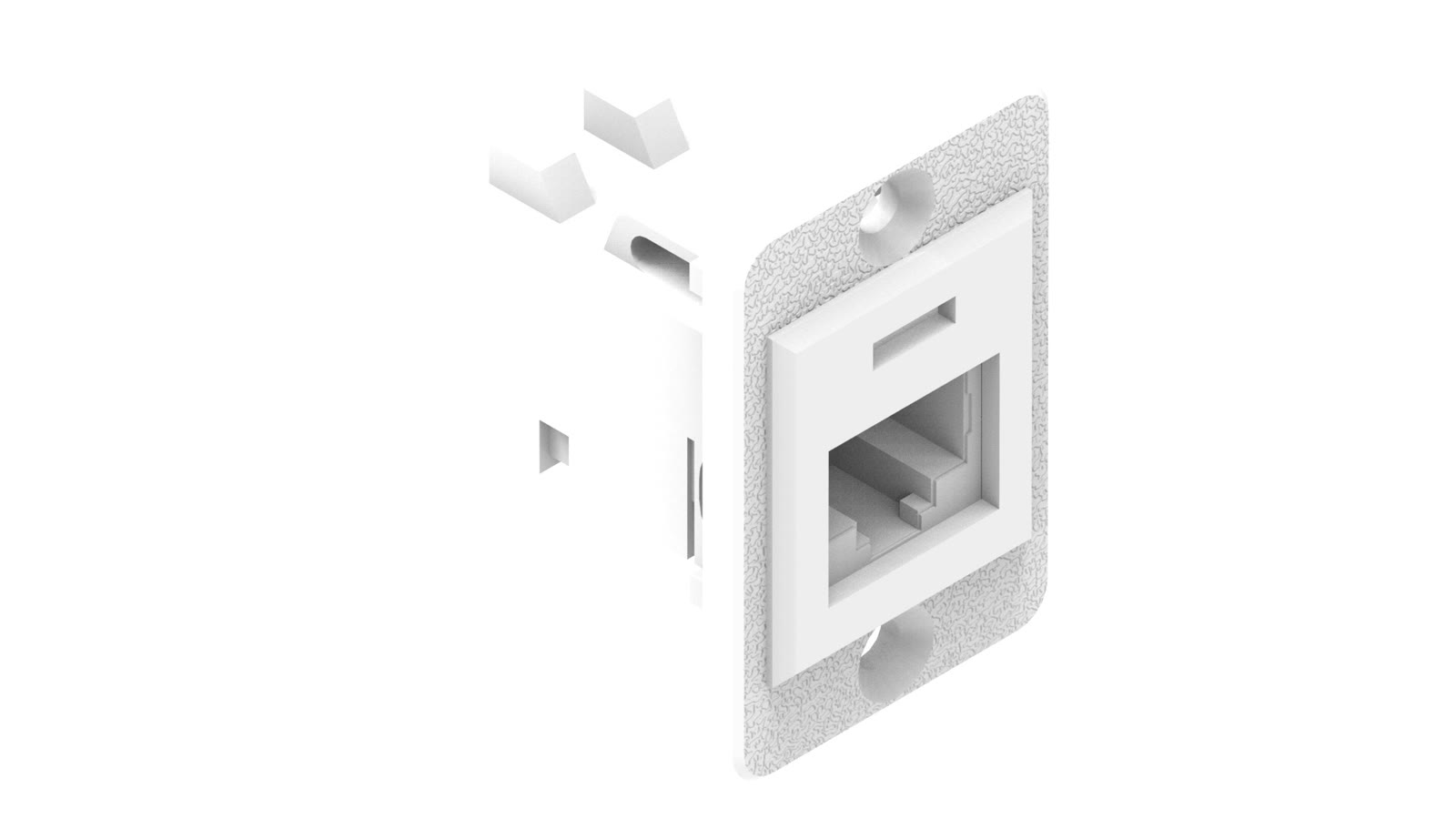 Módulo Flex Rede iC-MF-103.1, cor branco — imagem 2