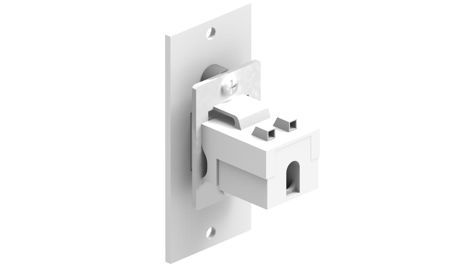 Módulo Flex Rede CAT iC-MF-103, cor branco — imagem 4