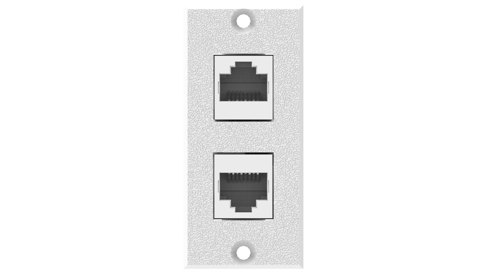 Módulo Flex Rede CAT/Rede CAT iC-MF-104, cor branco