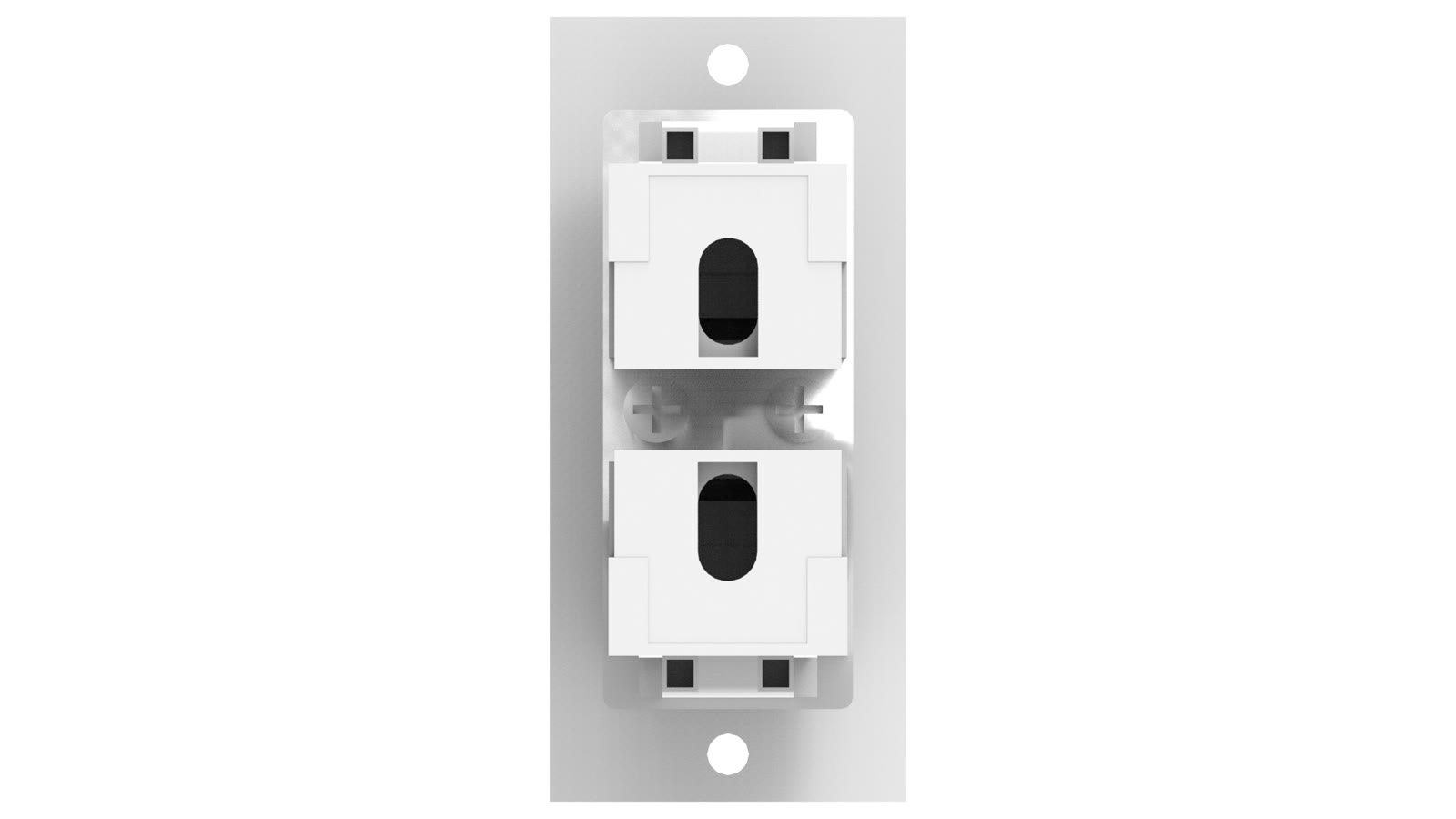 Módulo Flex Rede CAT/Rede CAT iC-MF-104, cor branco — imagem 3