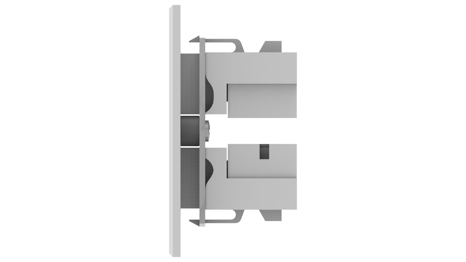 Módulo Flex Rede CAT/Rede CAT iC-MF-104, cor branco — imagem 5