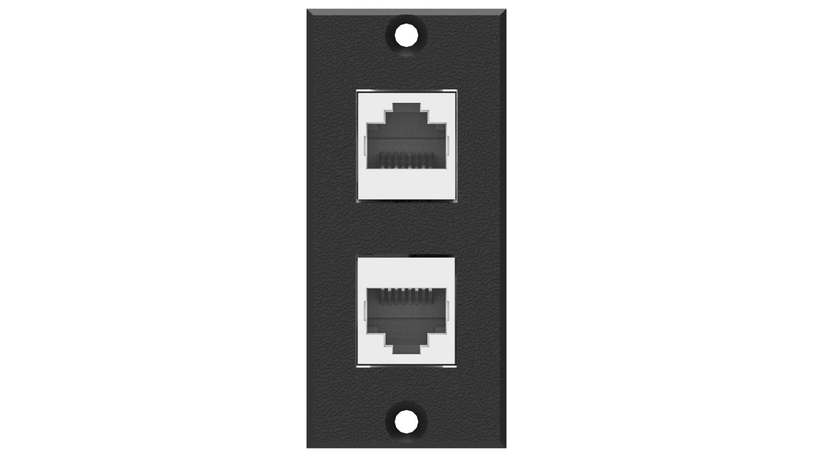 Módulo Flex Rede CAT/Rede CAT iC-MF-104, cor preto