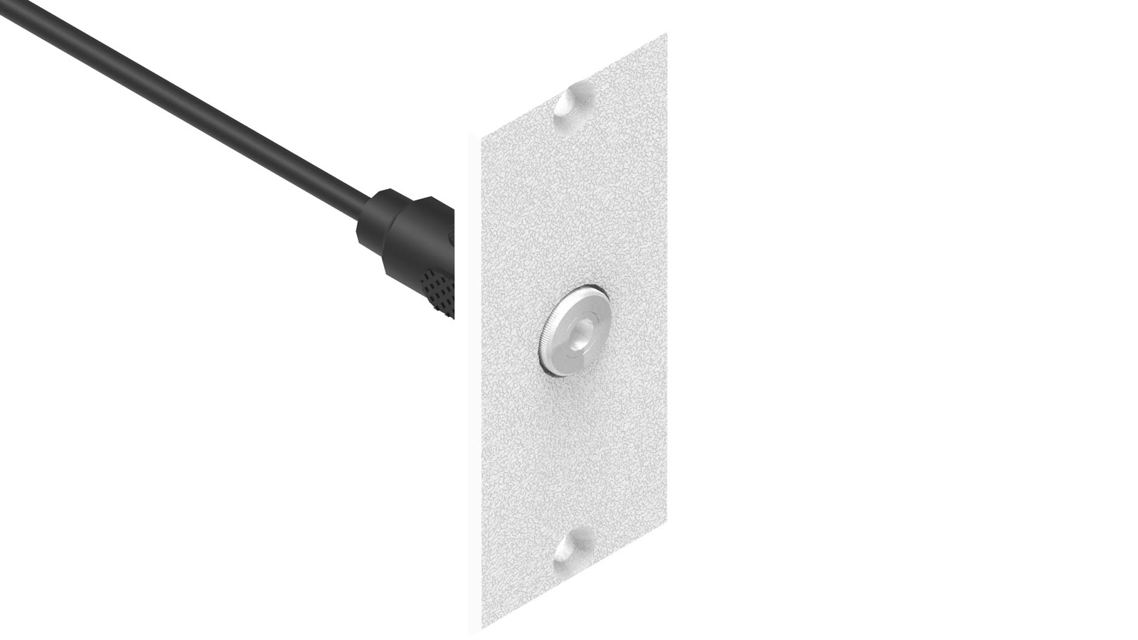 Módulo Flex Áudio iC-MF-105, cor branco — imagem 2