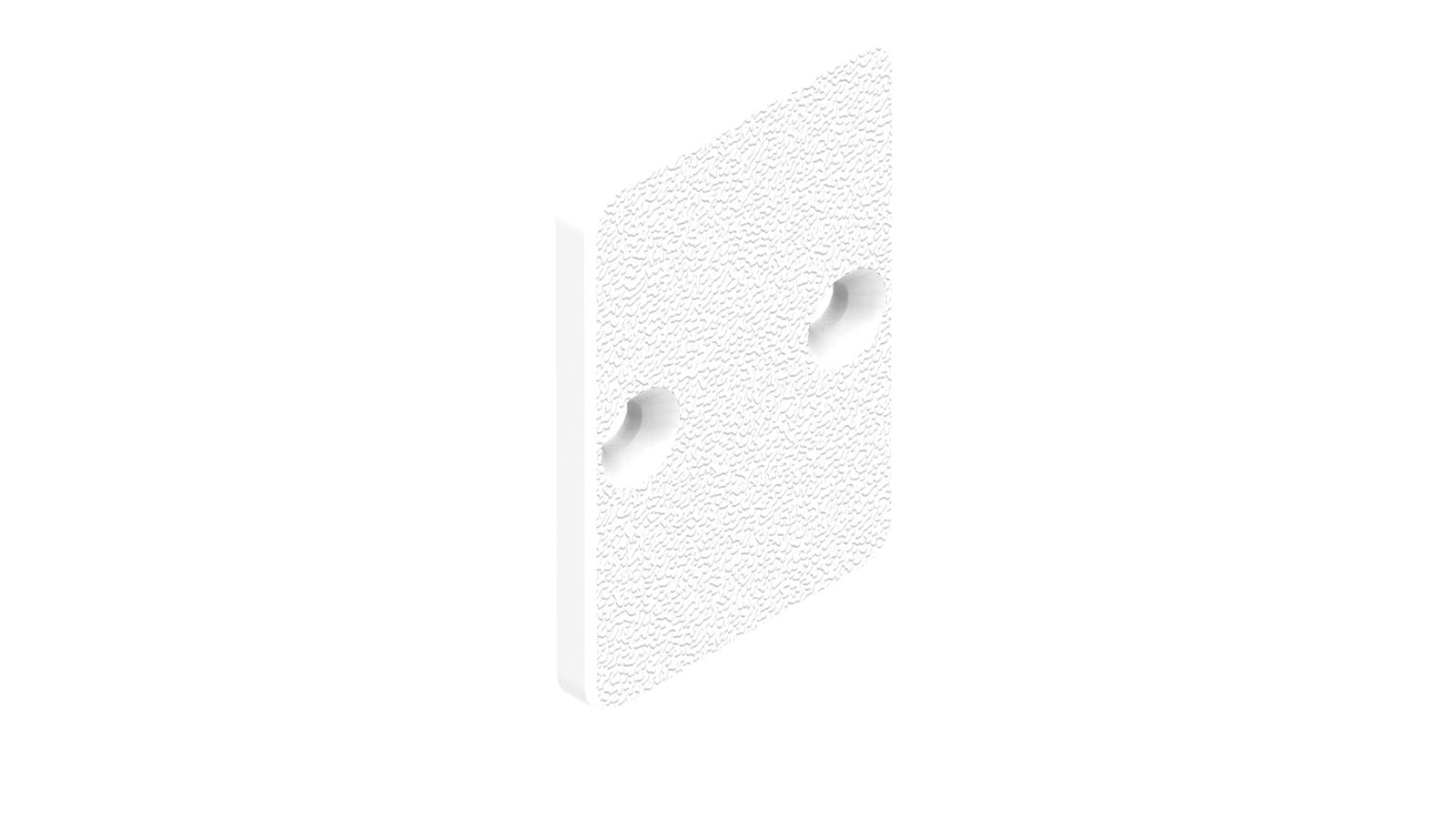 Módulo Flex de Acabamento 2 iC-MF-107.1, cor branco — imagem 2