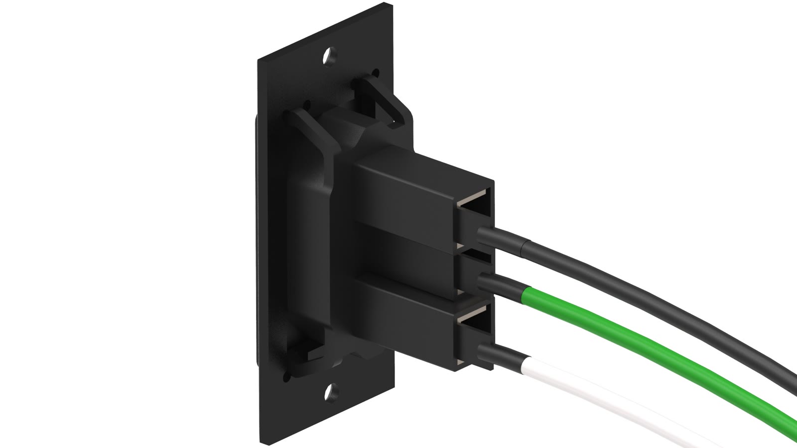 Módulo Flex Tomada 10A 250V iC-MF-107, cor preto — imagem 4