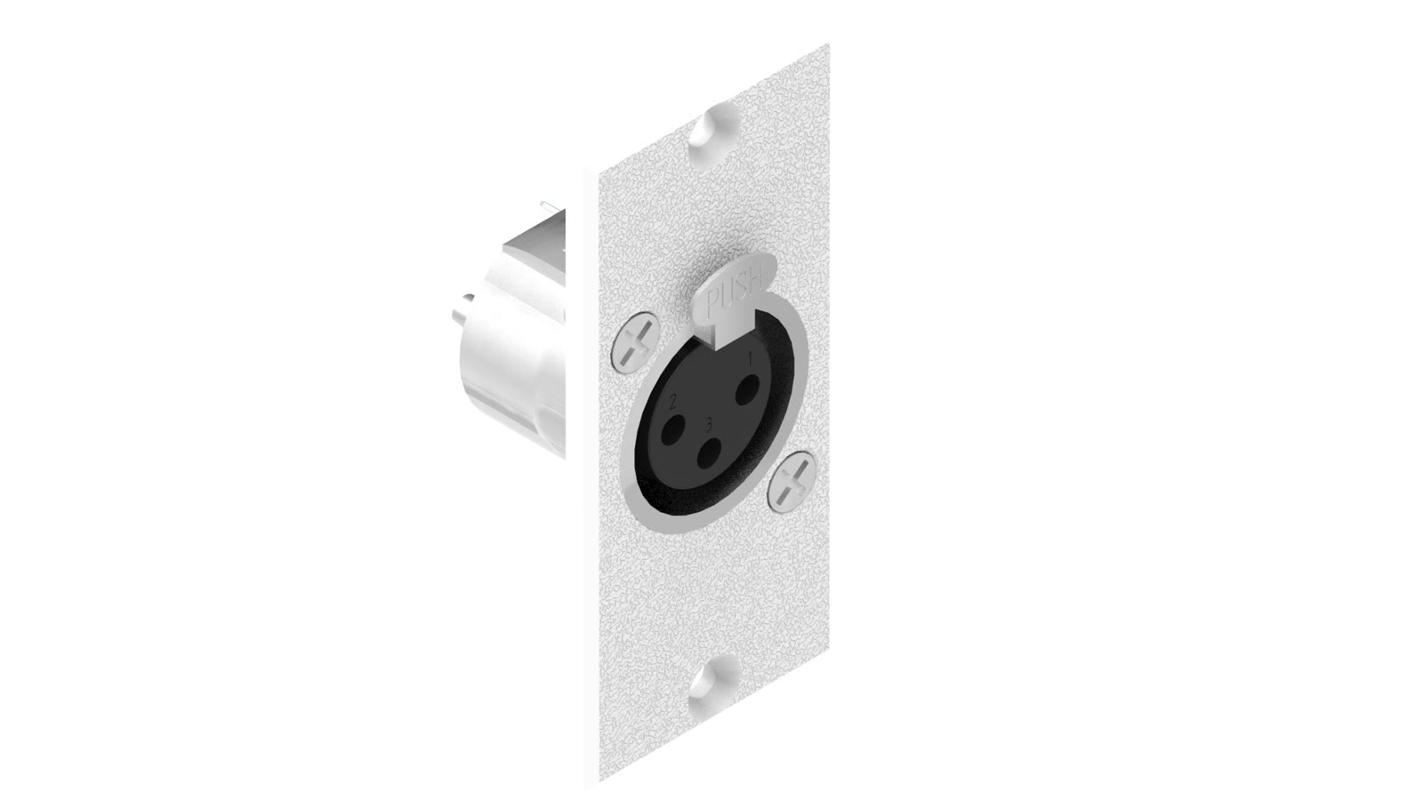 Módulo Flex Microfone iC-MF-108, cor branco — imagem 2