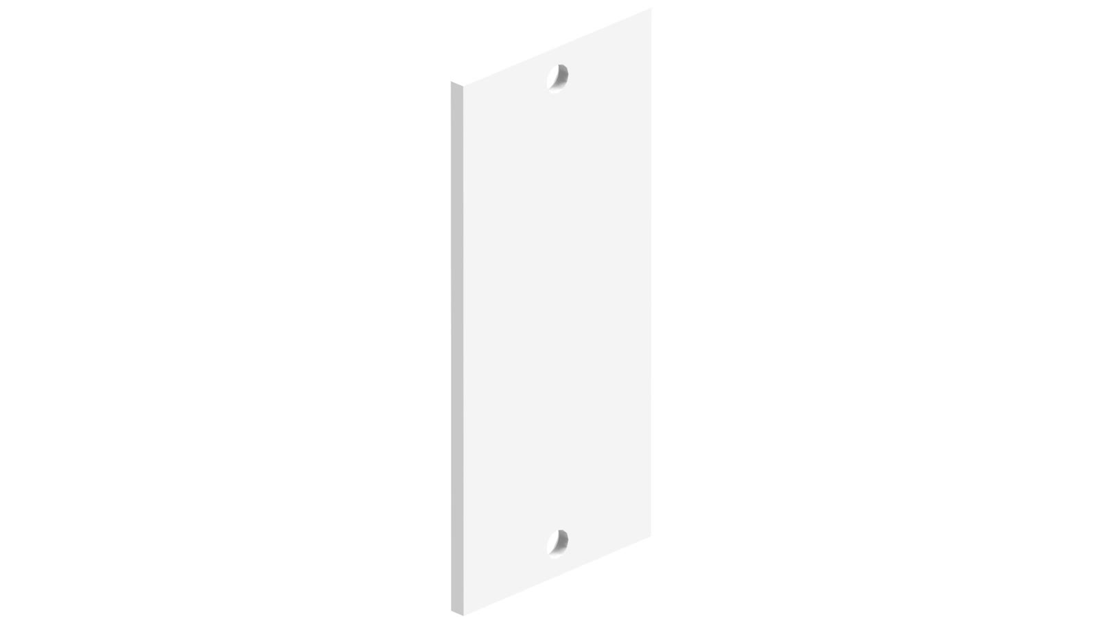 Módulo Flex Acabamento iC-MF-109, cor branco — imagem 4