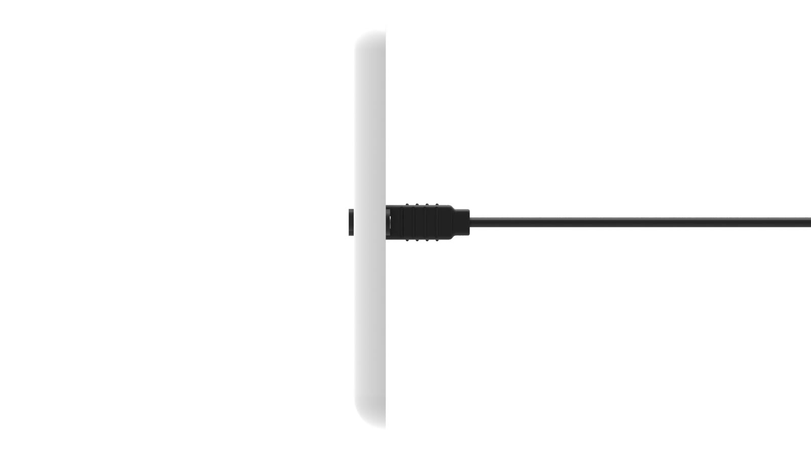 Módulo de Parede HDMI iC-MP-100, cor branco — imagem 3