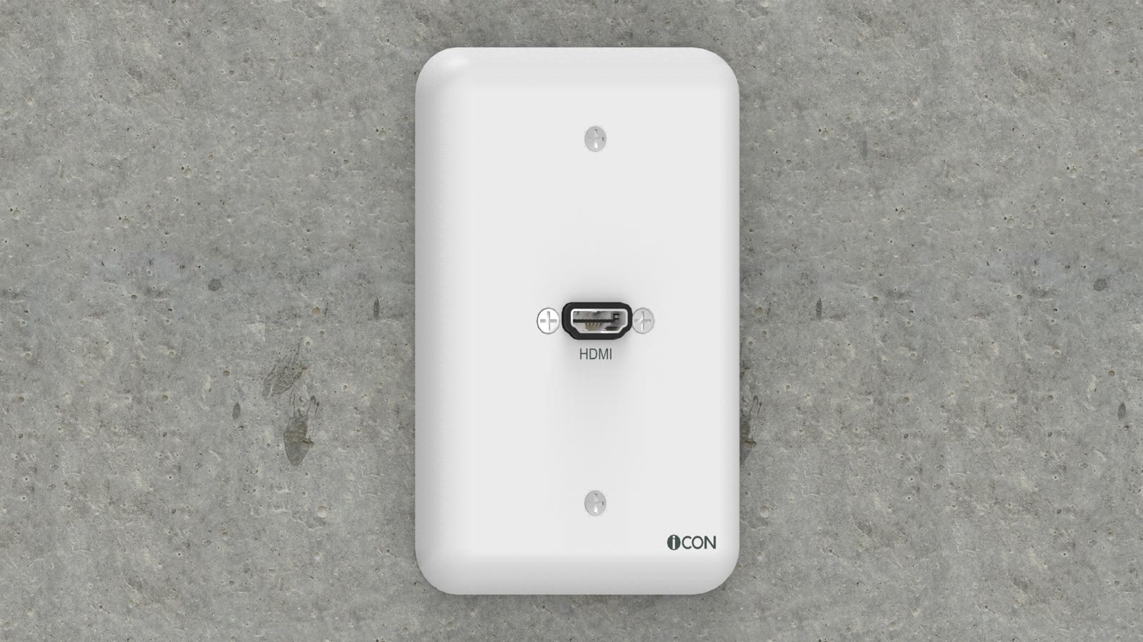 Módulo de Parede HDMI iC-MP-100, cor branco — imagem 6