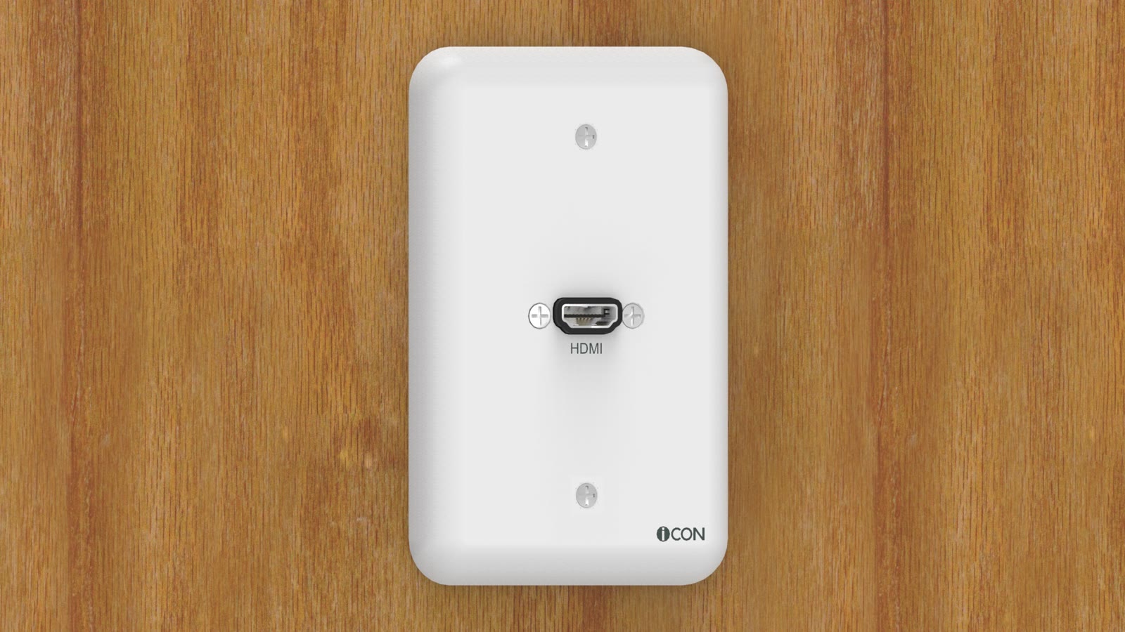 Módulo de Parede HDMI iC-MP-100, cor branco — imagem 8