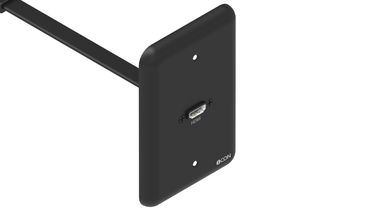 Módulo de Parede HDMI iC-MP-100, cor preto — imagem 2