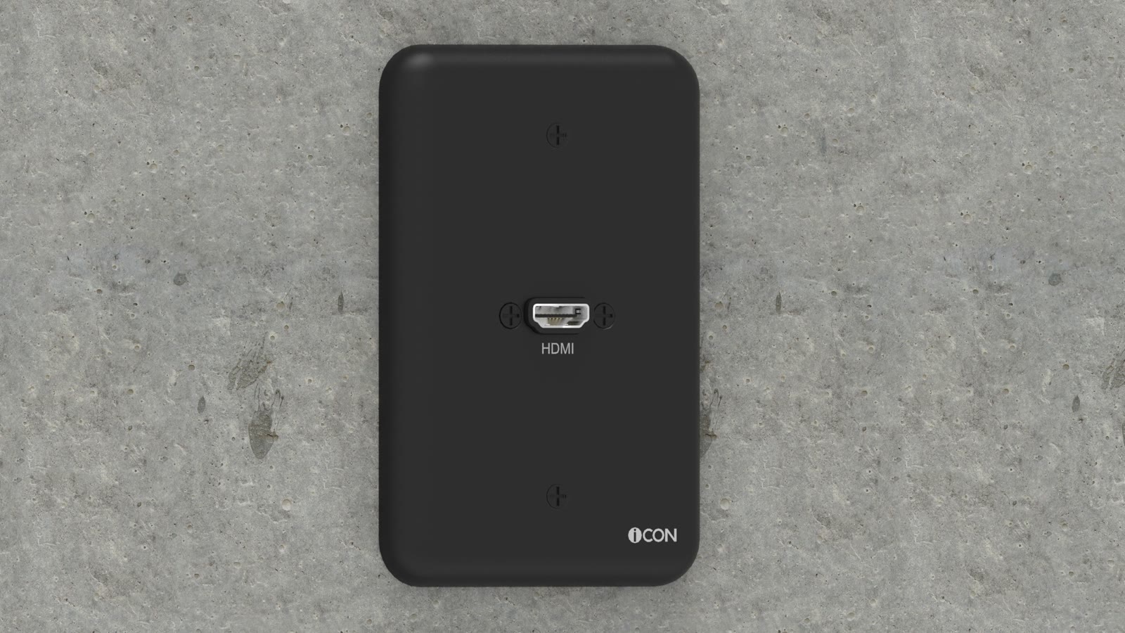 Módulo de Parede HDMI iC-MP-100, cor preto — imagem 6