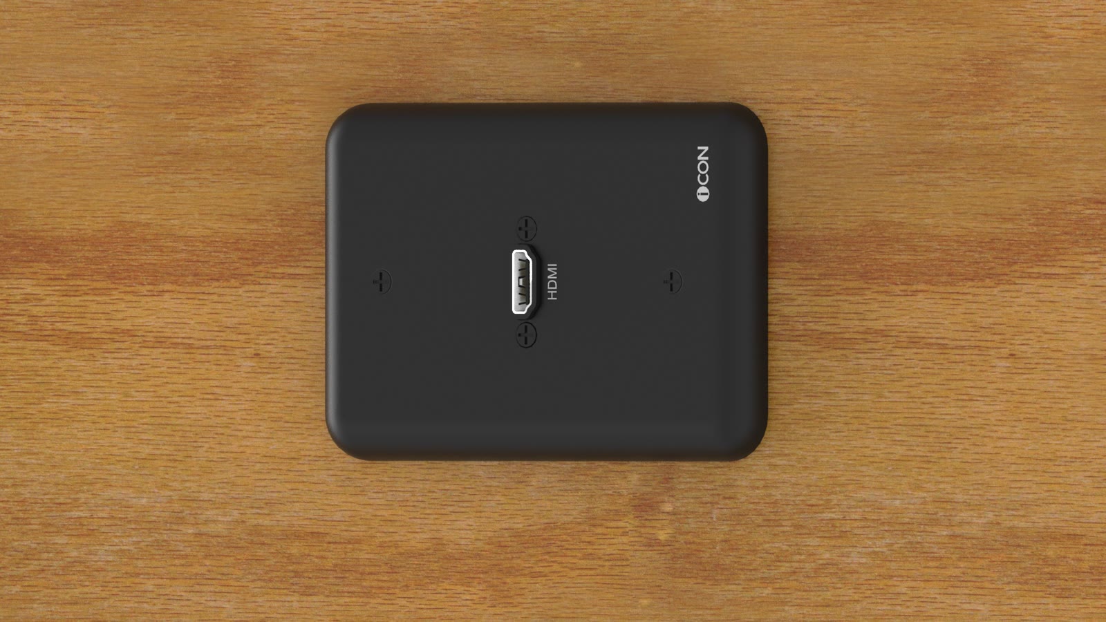 Módulo de Parede HDMI iC-MP-100, cor preto — imagem 9