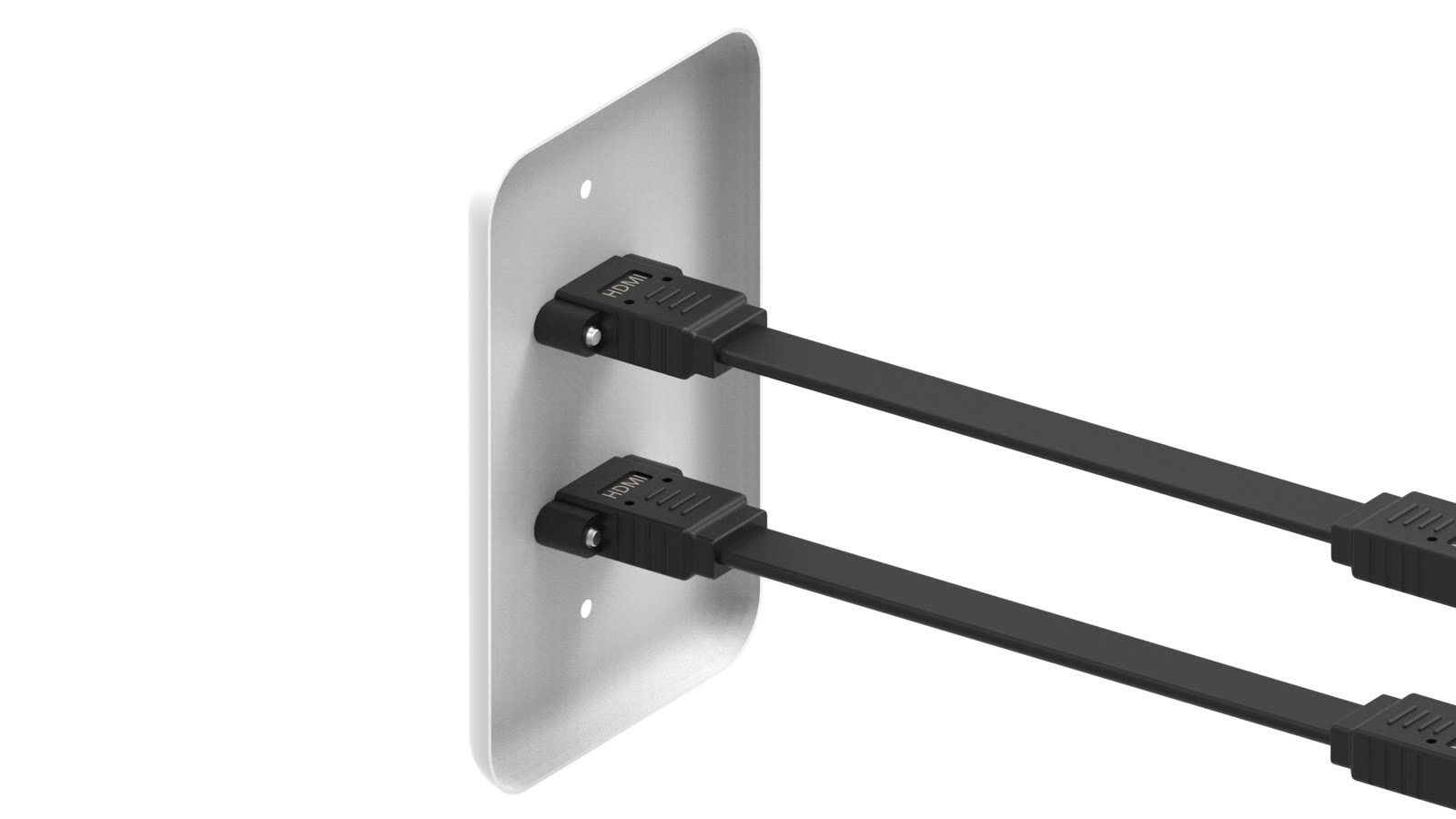 Módulo de Parede HDMI/HDMI iC-MP-101, cor branco — imagem 4