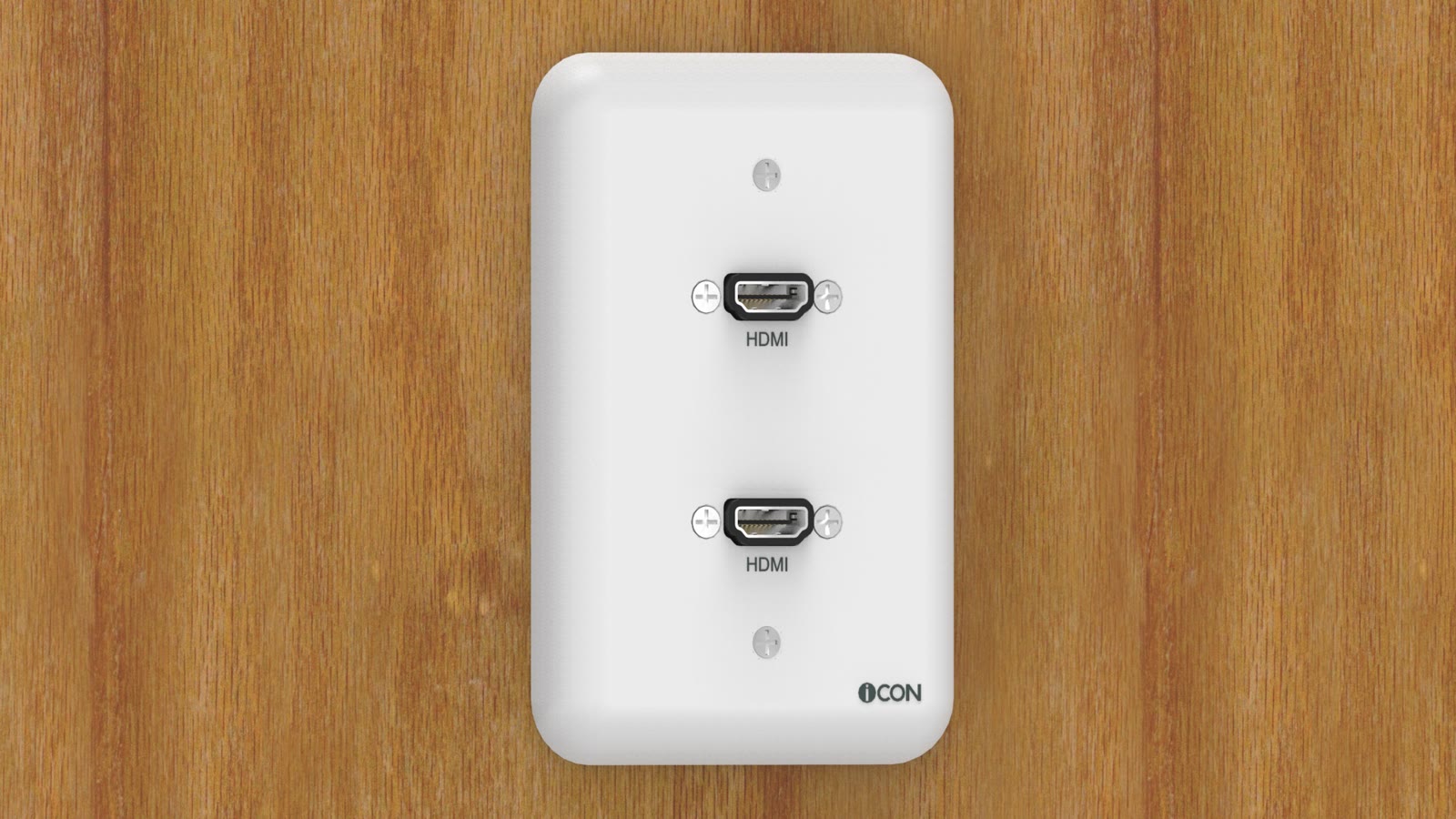 Módulo de Parede HDMI/HDMI iC-MP-101, cor branco — imagem 7