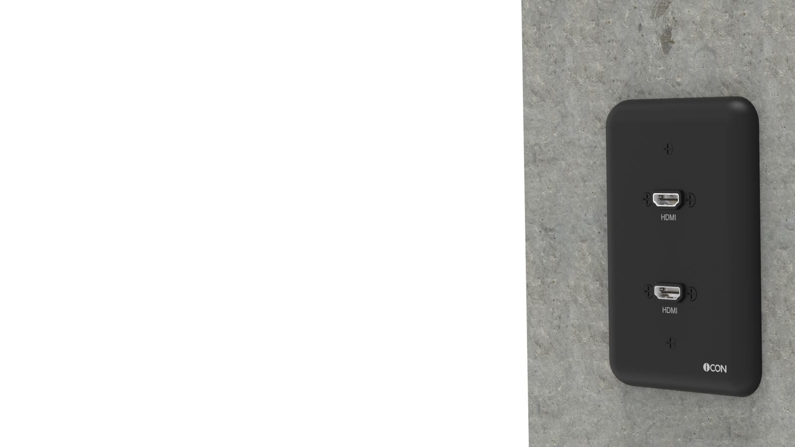 Módulo de Parede HDMI/HDMI iC-MP-101, cor preto — imagem 11
