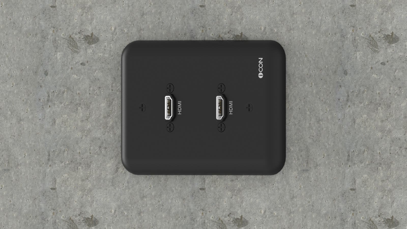 Módulo de Parede HDMI/HDMI iC-MP-101, cor preto — imagem 7