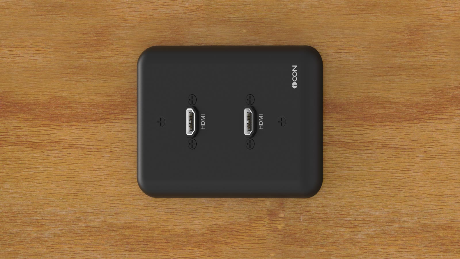 Módulo de Parede HDMI/HDMI iC-MP-101, cor preto — imagem 9