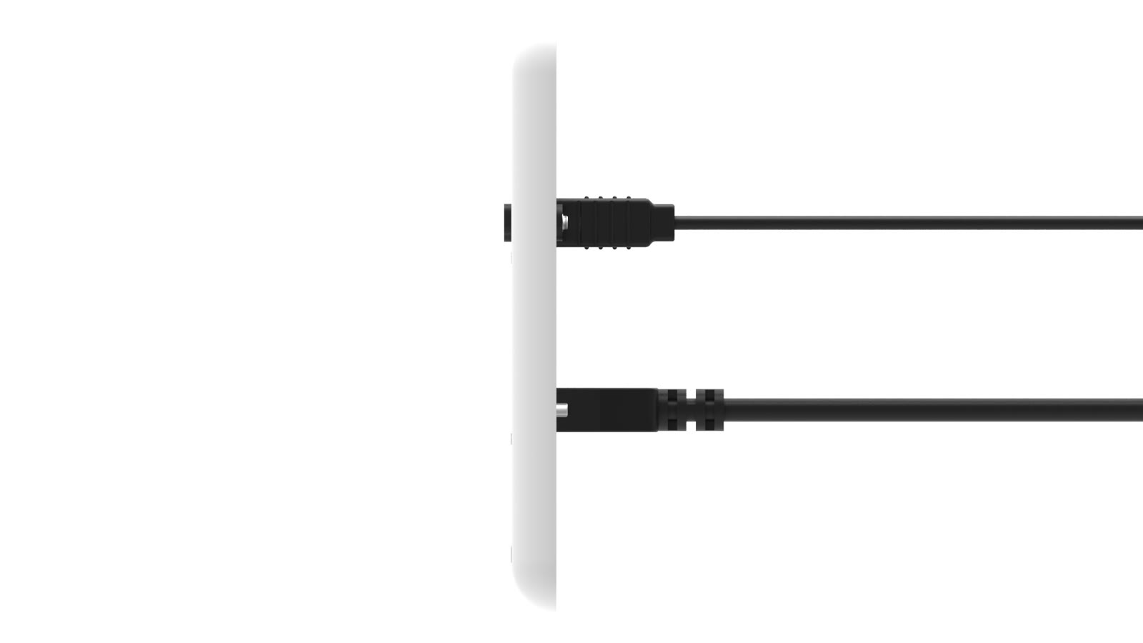Módulo de Parede HDMI/USB iC-MP-102, cor branco — imagem 3