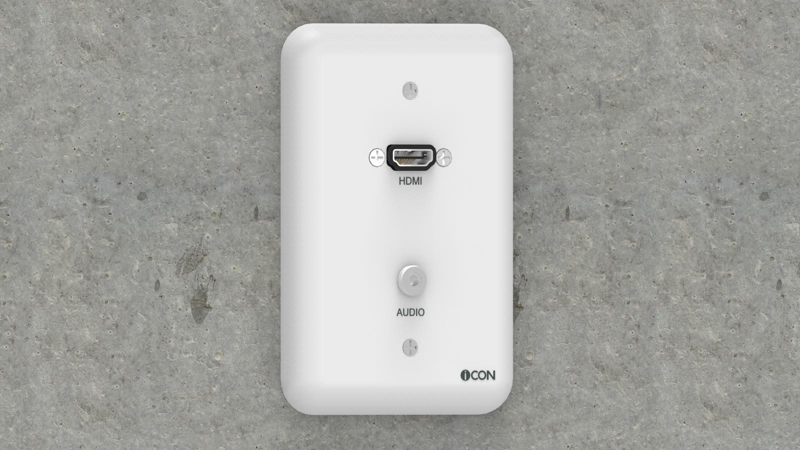 Módulo de Parede HDMI/Áudio iC-MP-103, cor branco — imagem 6