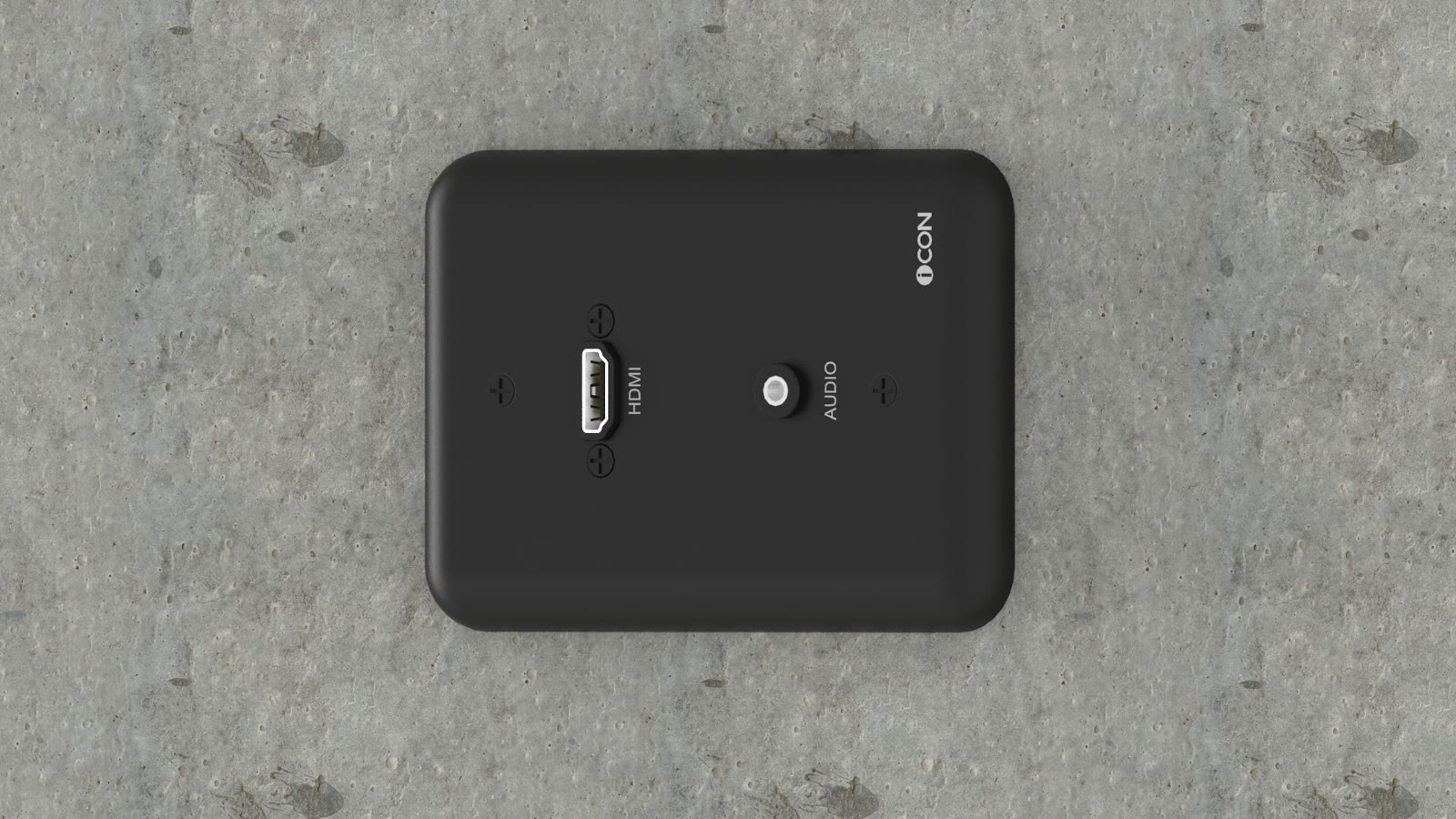 Módulo de Parede HDMI/Áudio iC-MP-103, cor preto — imagem 7