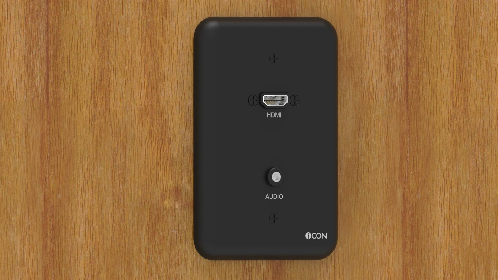 Módulo de Parede HDMI/Áudio iC-MP-103, cor preto — imagem 8