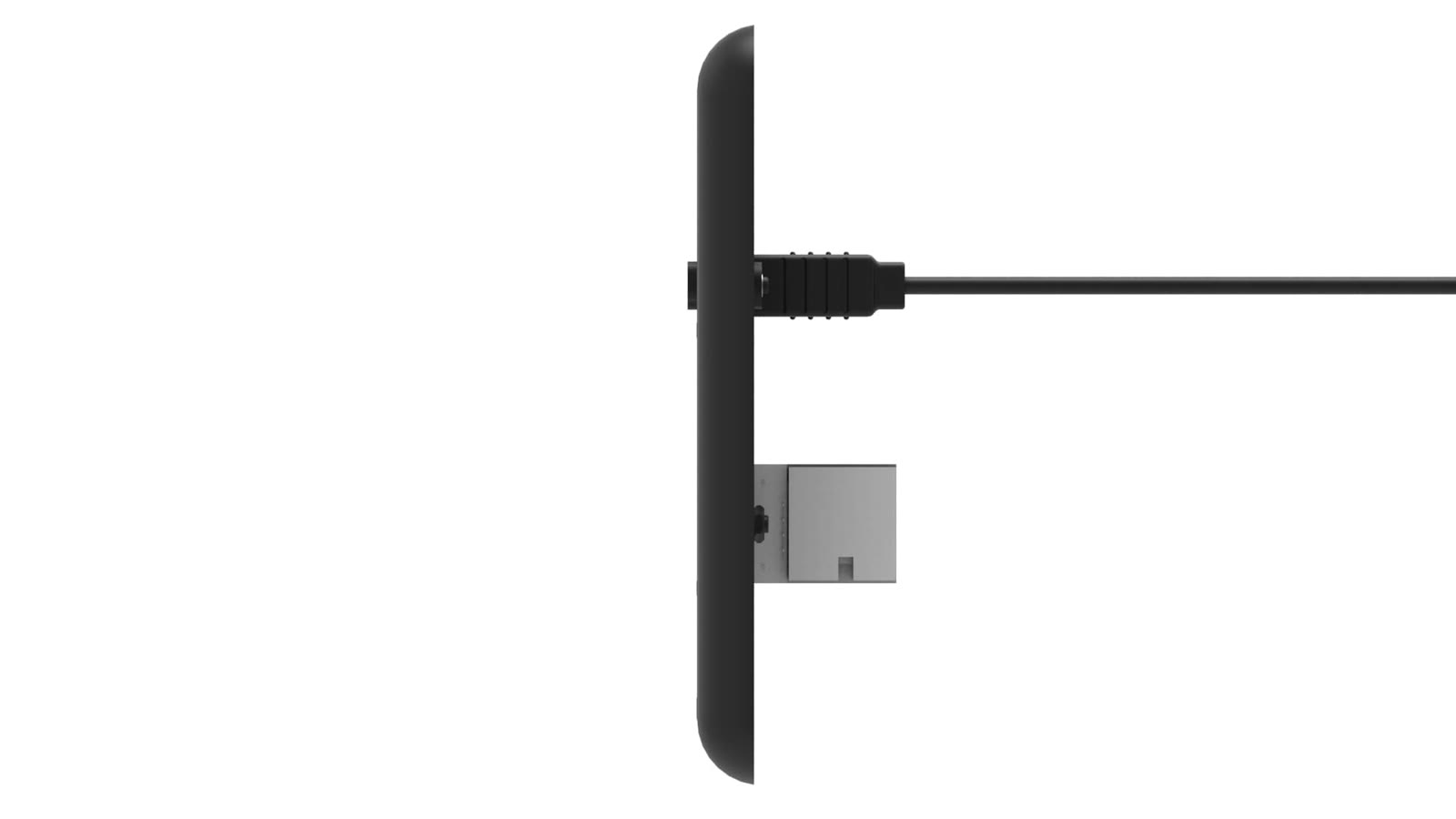 Módulo de Parede HDMI/Rede iC-MP-104, cor preto — imagem 3