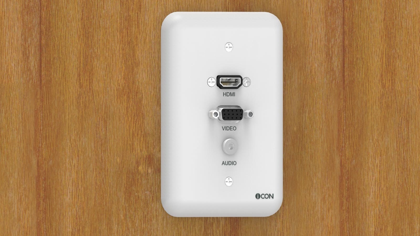 Módulo de Parede HDMI/SVGA/Áudio iC-MP-105, cor branco — imagem 8