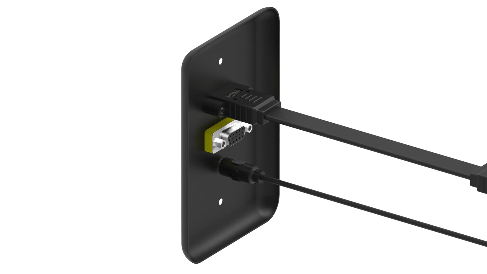 Módulo de Parede HDMI/SVGA/Áudio iC-MP-105, cor preto — imagem 4