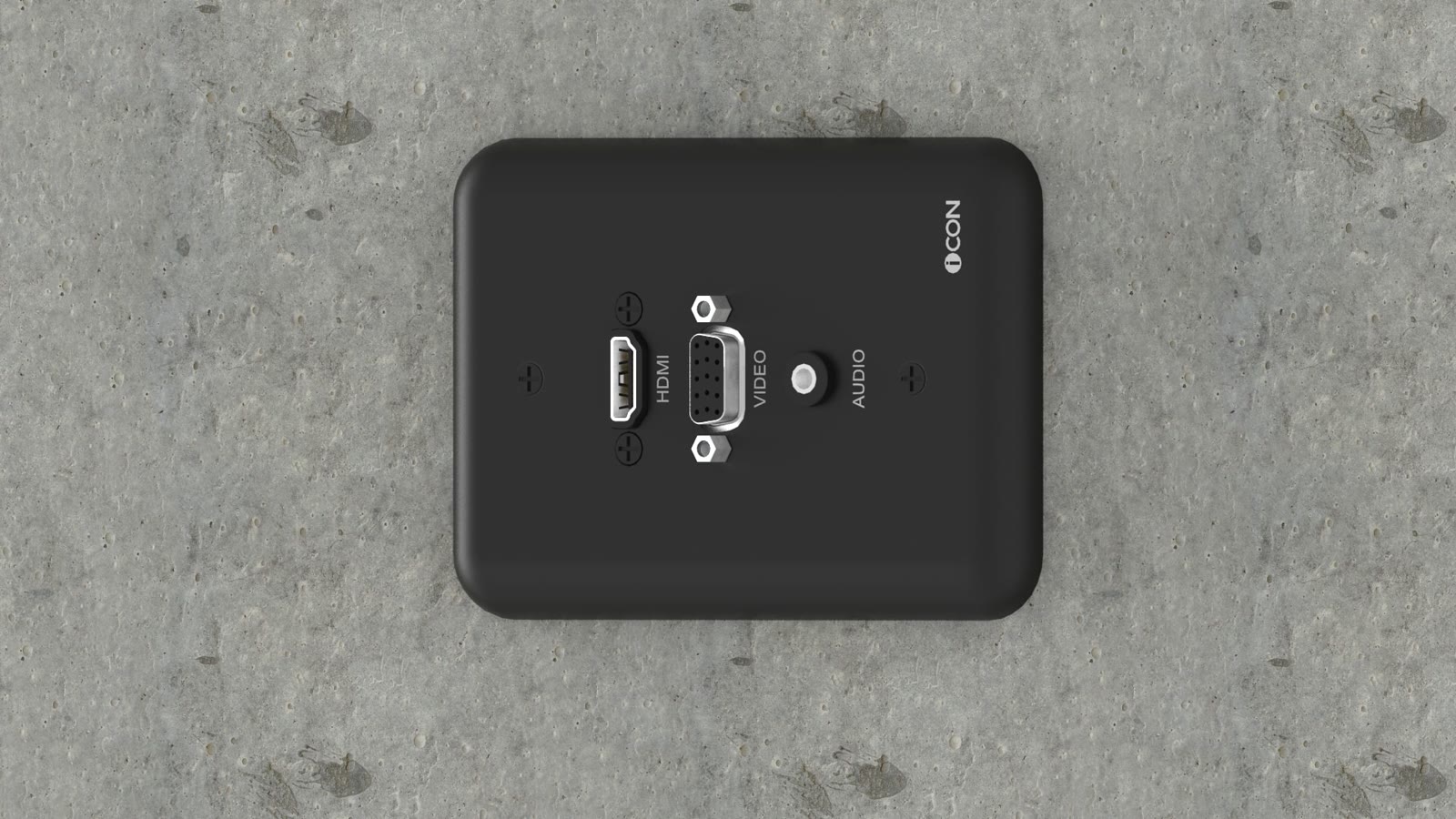 Módulo de Parede HDMI/SVGA/Áudio iC-MP-105, cor preto — imagem 7