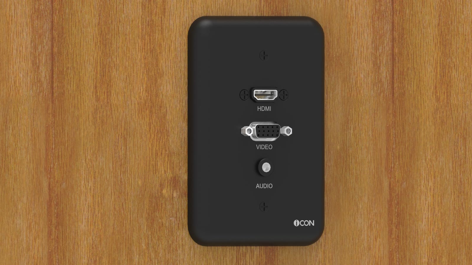 Módulo de Parede HDMI/SVGA/Áudio iC-MP-105, cor preto — imagem 8