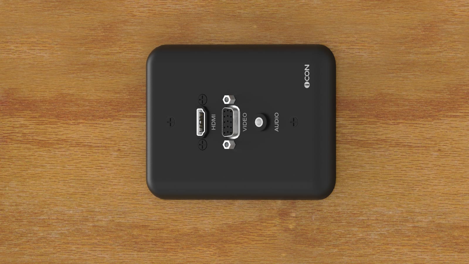 Módulo de Parede HDMI/SVGA/Áudio iC-MP-105, cor preto — imagem 9