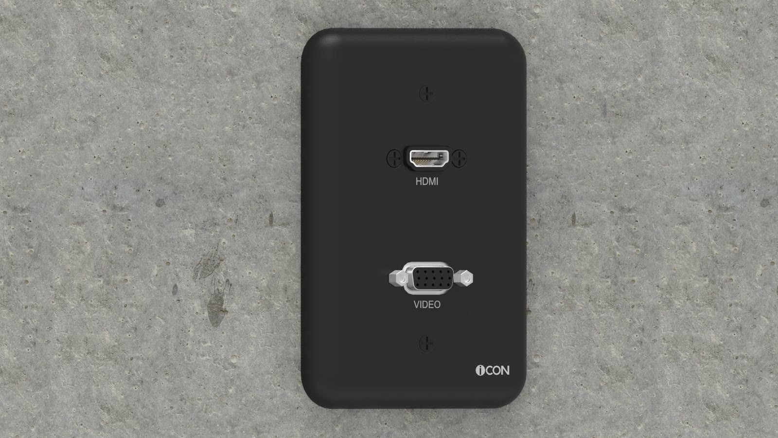 Módulo de Parede HDMI/SVGA iC-MP-106, cor preto — imagem 6