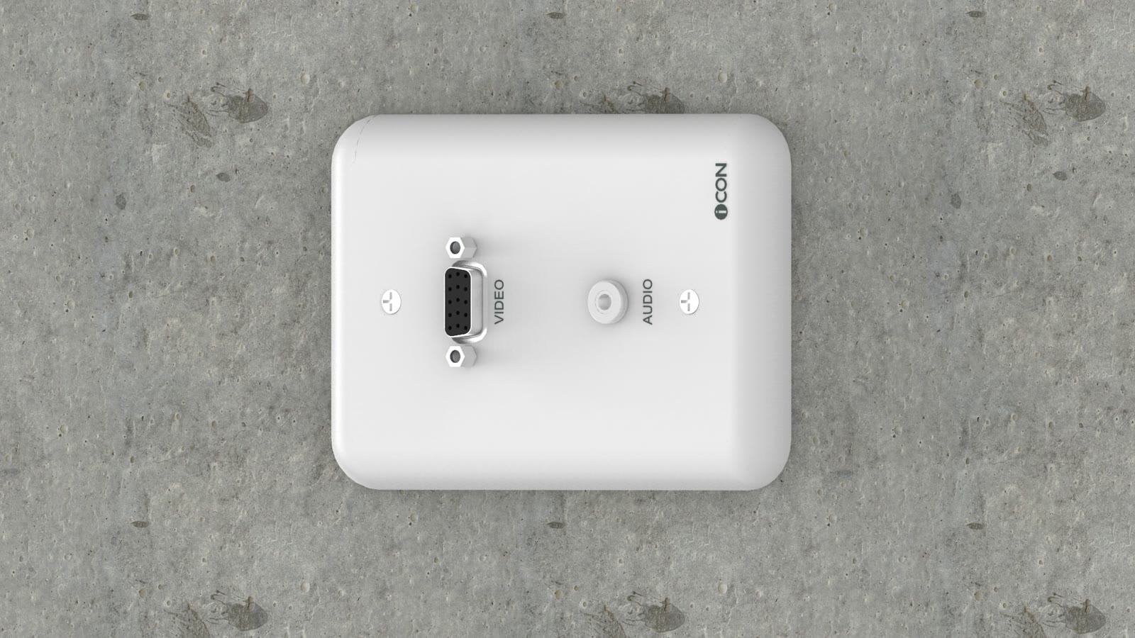 Módulo de Parede SVGA/Áudio iC-MP-107, cor branco — imagem 7
