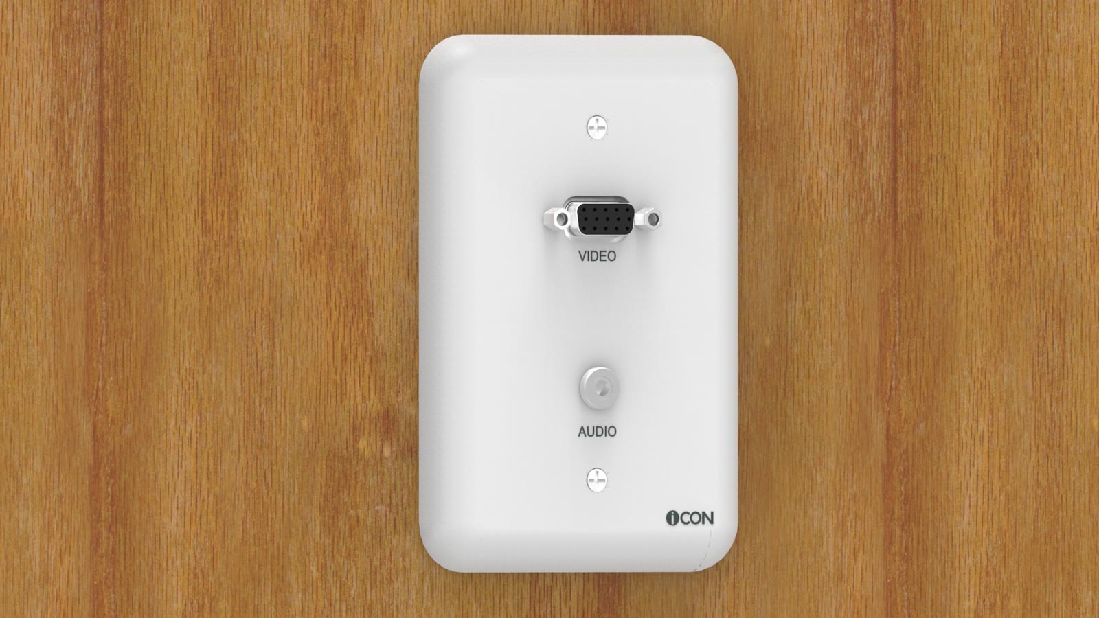 Módulo de Parede SVGA/Áudio iC-MP-107, cor branco — imagem 8