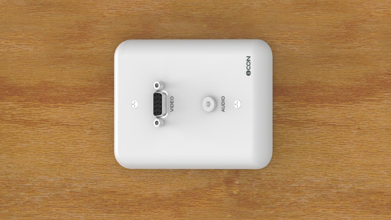 Módulo de Parede SVGA/Áudio iC-MP-107, cor branco — imagem 9
