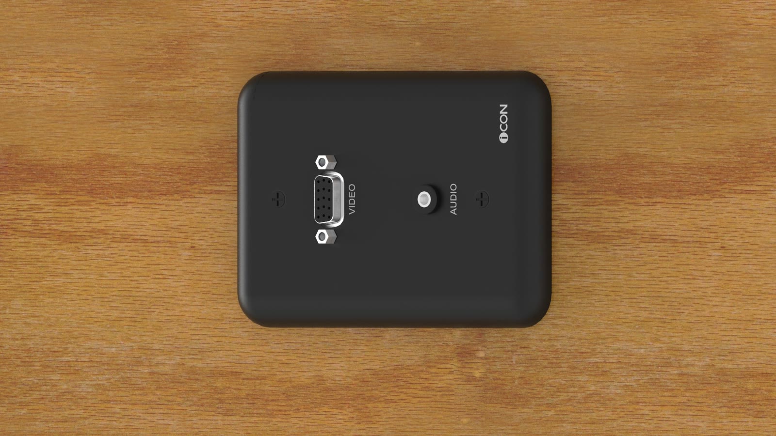 Módulo de Parede SVGA/Áudio iC-MP-107, cor preto — imagem 9