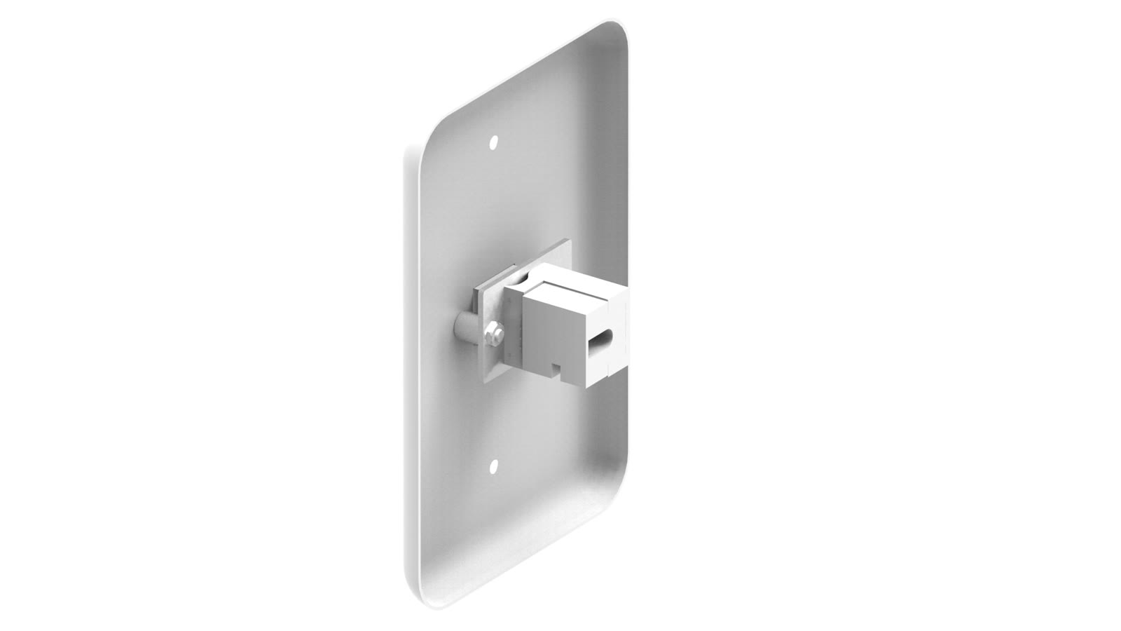 Módulo de Parede Rede iC-MP-108, cor branco — imagem 4