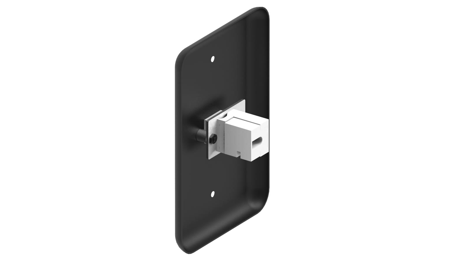 Módulo de Parede Rede iC-MP-108, cor preto — imagem 4