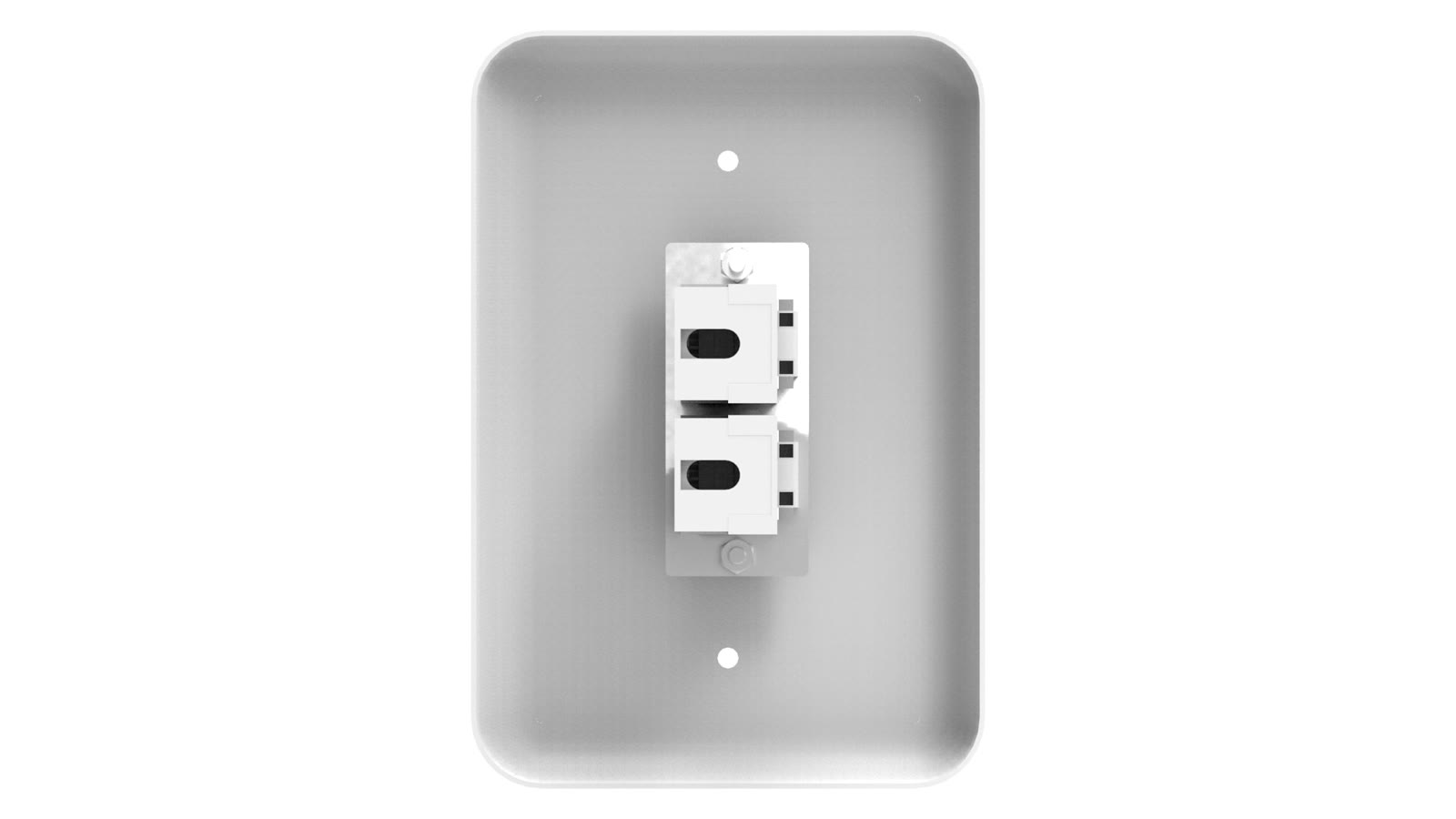 Módulo de Parede Rede CAT/Rede CAT iC-MP-109, cor branco — imagem 5