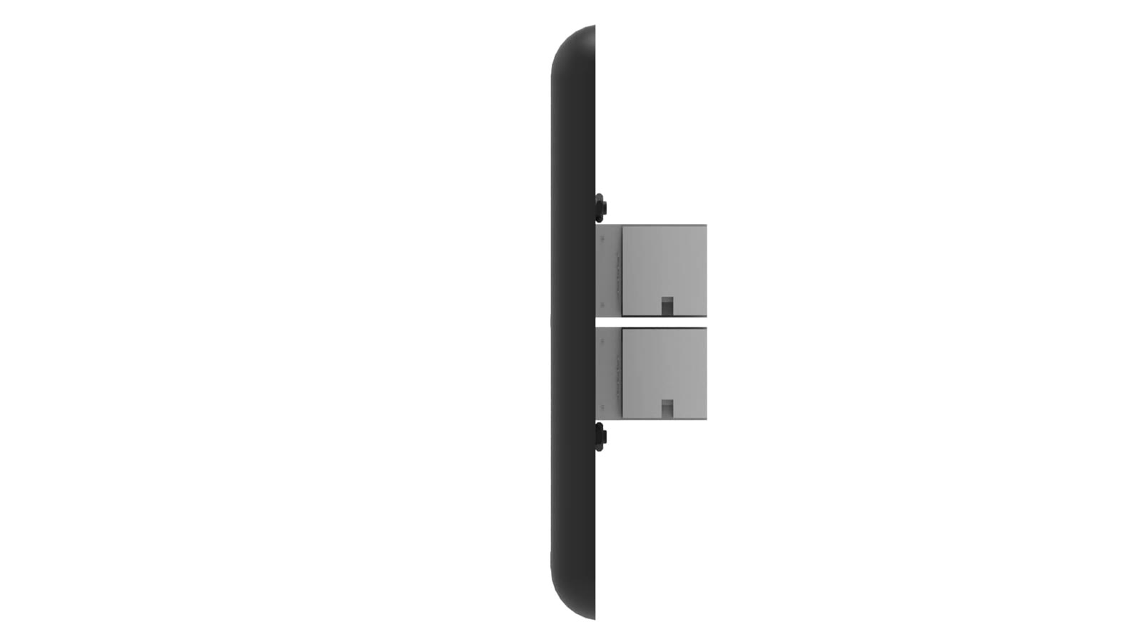 Módulo de Parede Rede CAT/Rede CAT iC-MP-109, cor preto — imagem 3