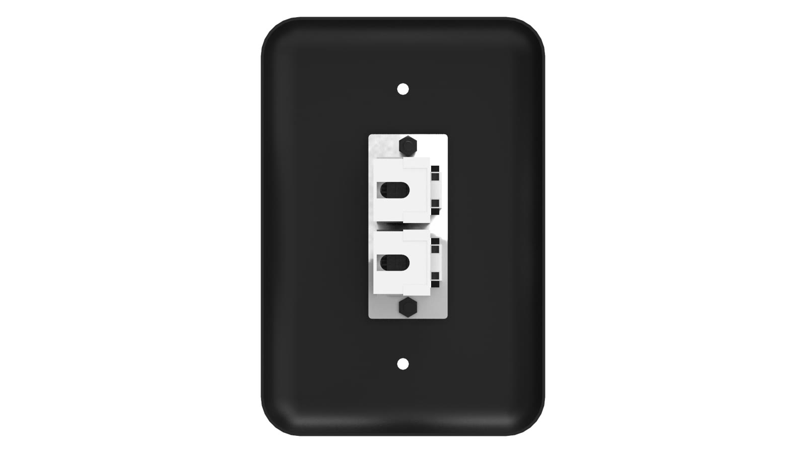 Módulo de Parede Rede CAT/Rede CAT iC-MP-109, cor preto — imagem 5