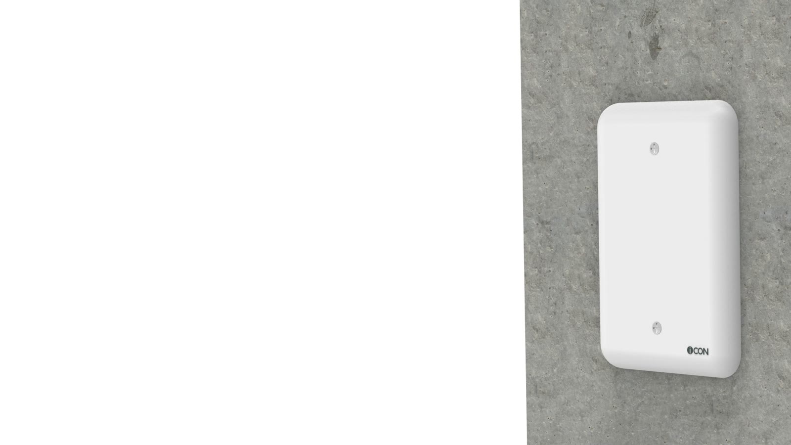 Módulo de Parede Acabamento iC-MP-112, cor branco — imagem 11
