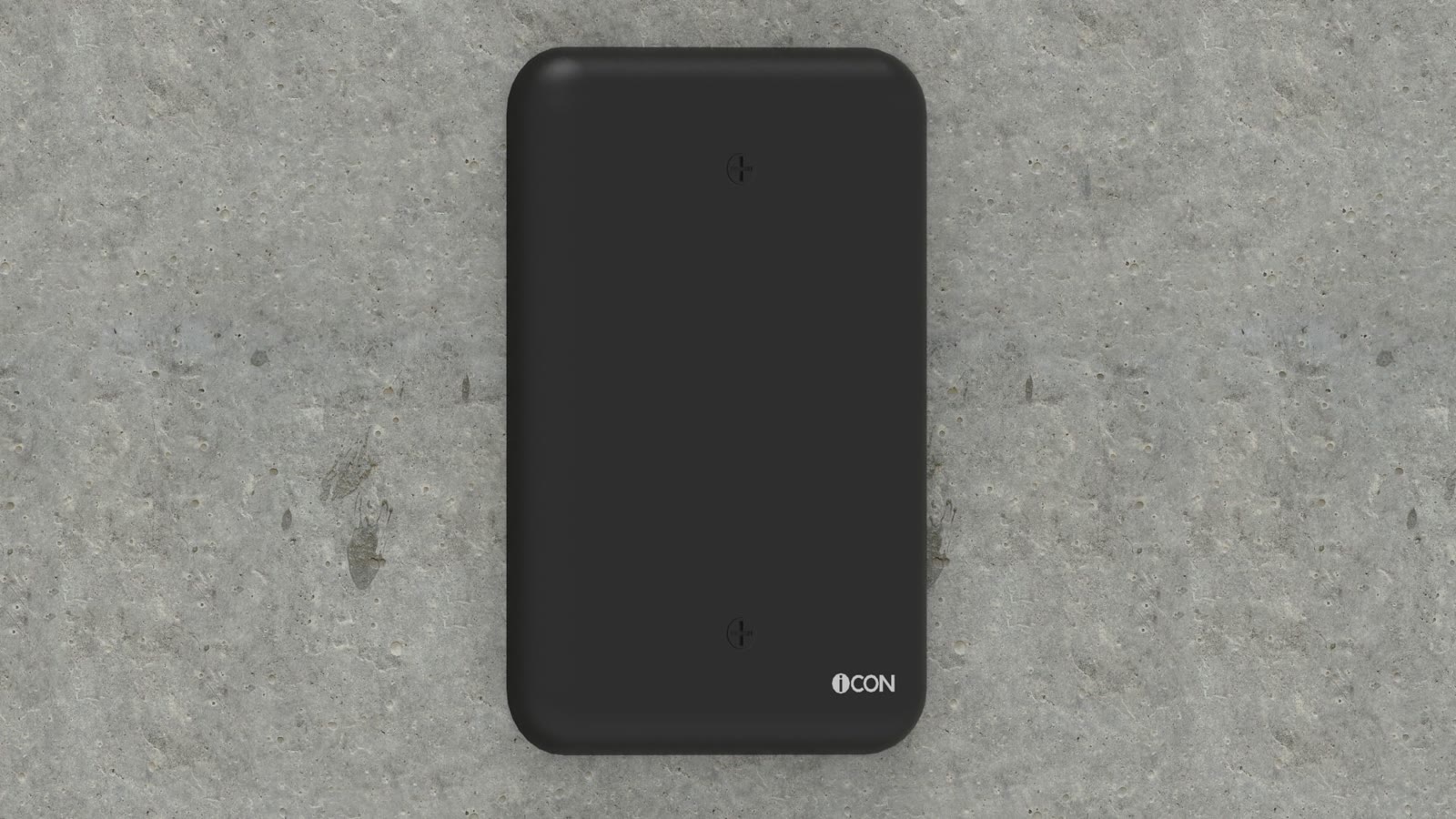 Módulo de Parede Acabamento iC-MP-112, cor preto — imagem 6