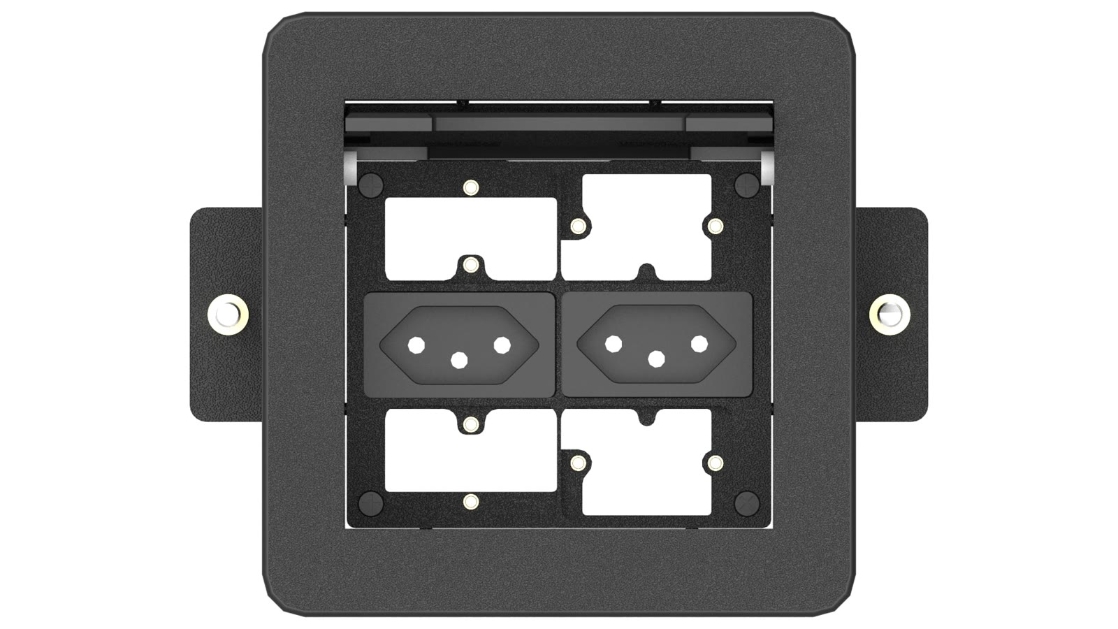 Painel de Mesa Multiconexão iC-TB-1.1, cor preto — imagem 15